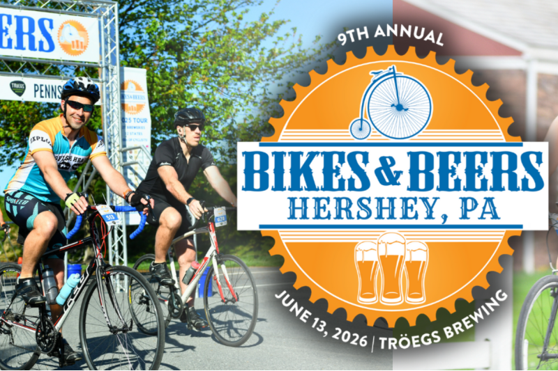bikes & beers hershey, pa