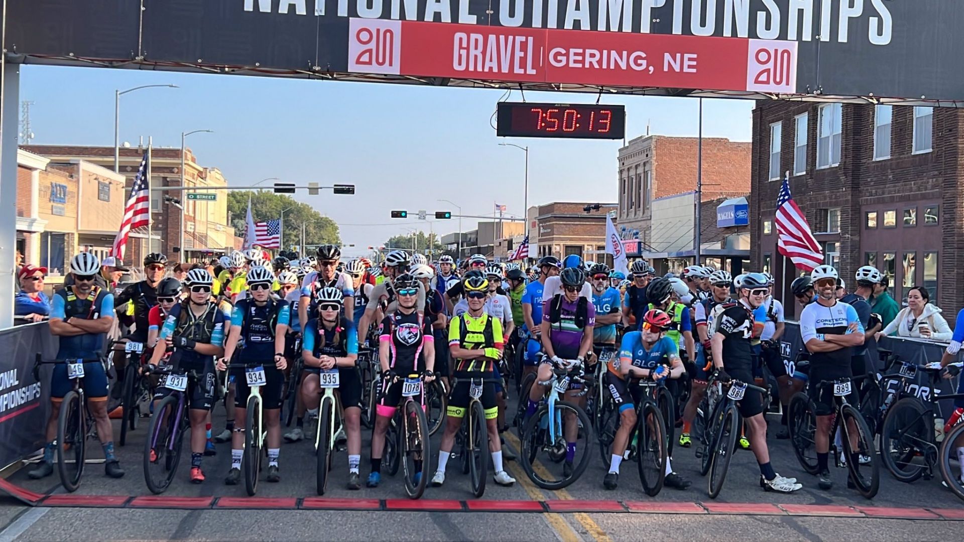 tracey jacobs nationals start line