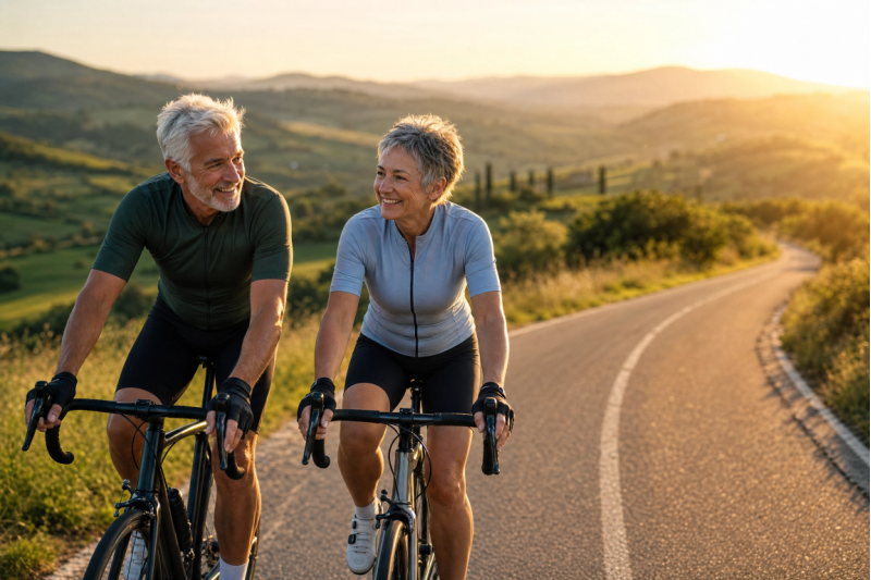 cycling is the fountain of youth