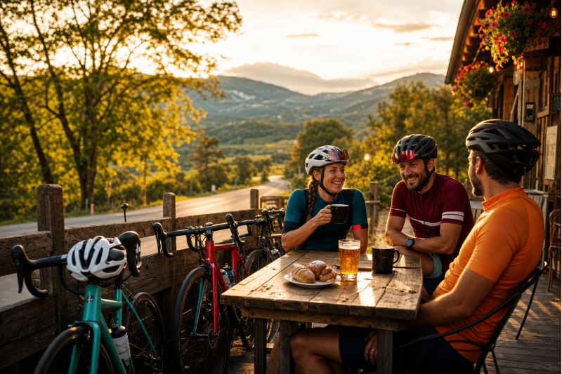 cyclist favorite food and drink stops
