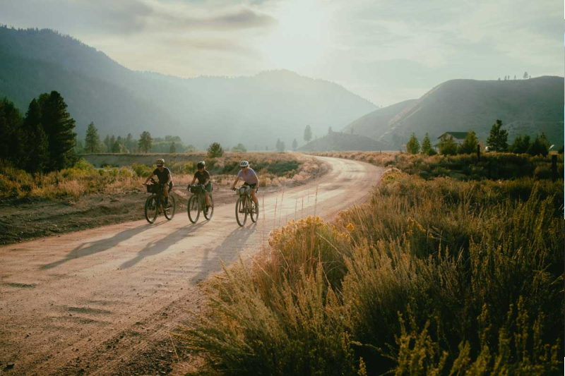 golden gravel trail