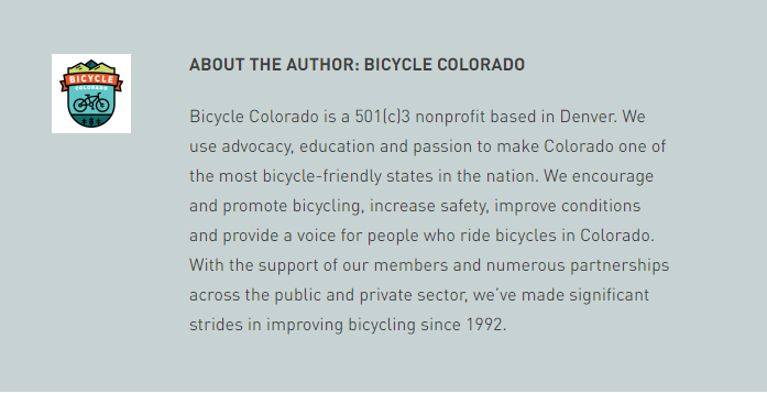 bicycle colorado
