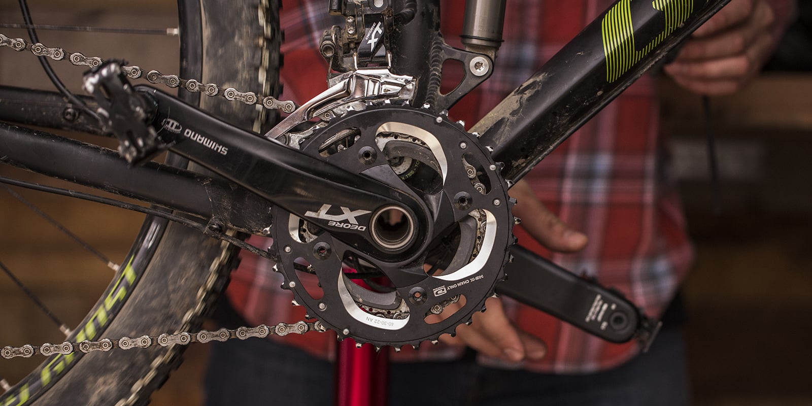cleaning crank