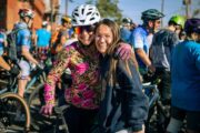 Big smiles at the start and the finish of Grassroots Gravel