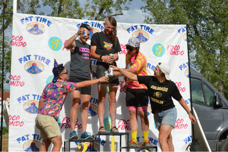 podium shot